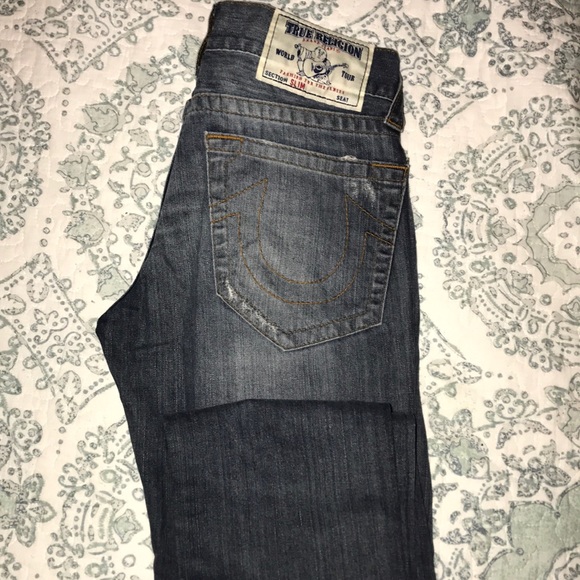 True religion jeans good condition size 28 -Slim- - Picture 4 of 8